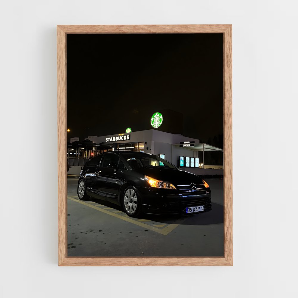 Poster vts nuit – affiche Citroën (vue 4)